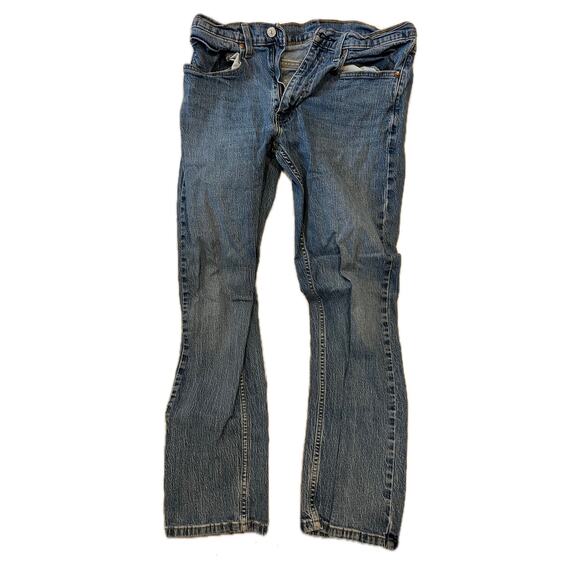 Levi's 505 Regular Straight Leg Jeans Mens 34x32 - Picture 1 of 3